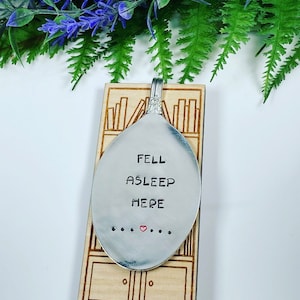 Vintage spoon bookmark - Unique Bookmark - upcycled Silverware