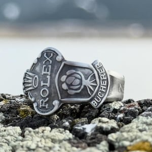 Vintage Rolex Spoon Ring - Etsy