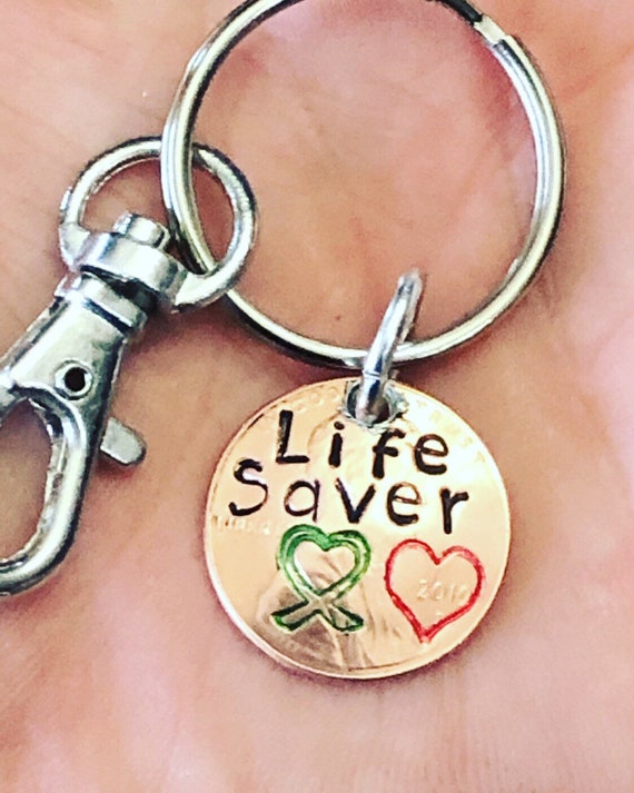 Donate Life - "Life Saver" Lucky Penny - from year of organ donation