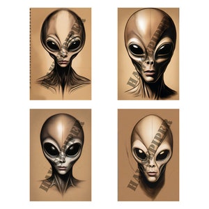 Alien Artistry Unearthed: Alien Junk Journals Overflowing with Extraterrestrial Charm!