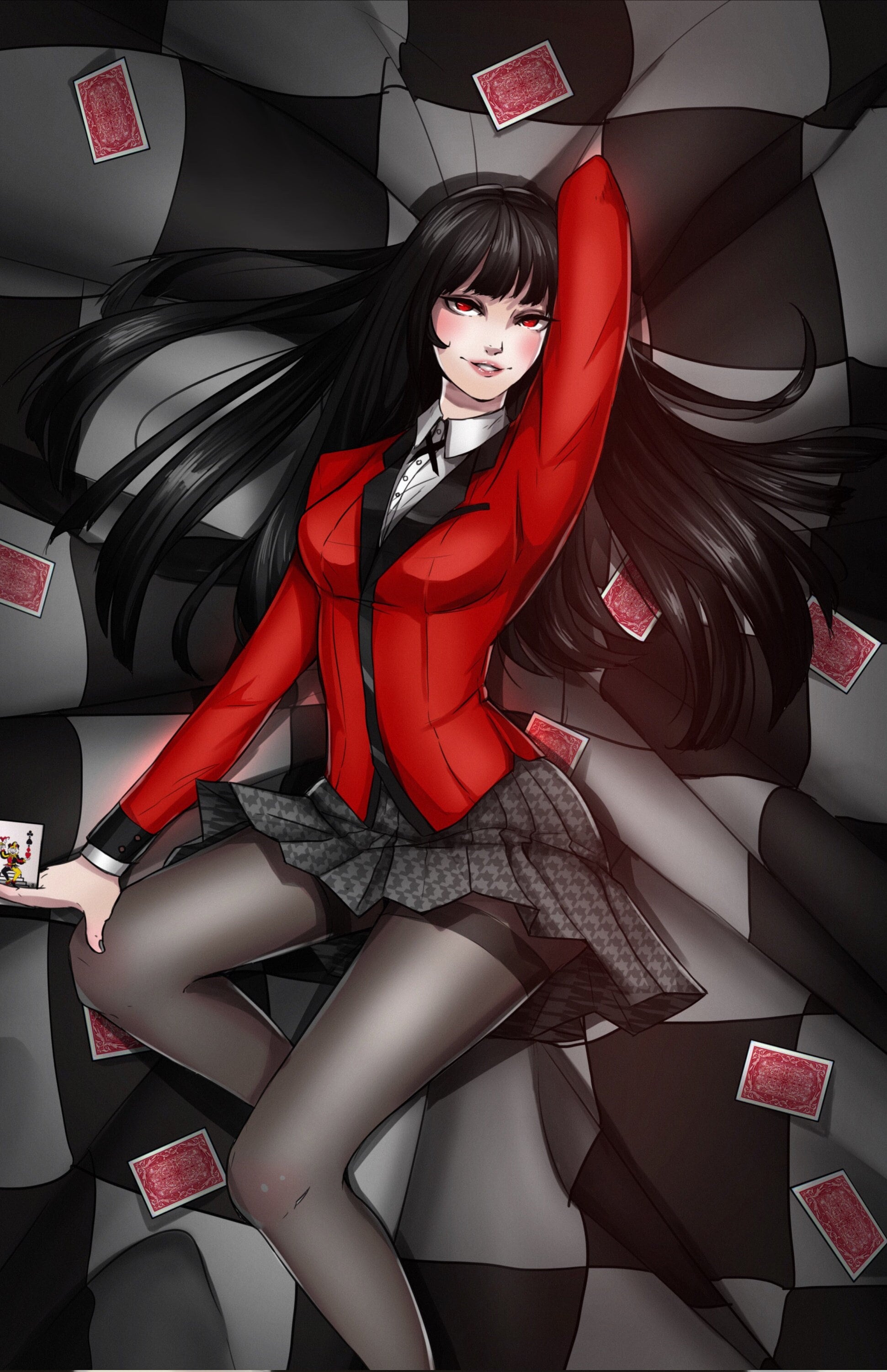 Kakegurui Anime Wall Scroll Poster (16x22) Inches