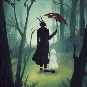 The Girl From The Other Side Illustration/Art Print