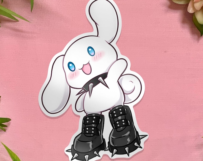 Redraws Sticker Kawaii Goth Boots Redraw Meme Waterproof Sticker - Etsy