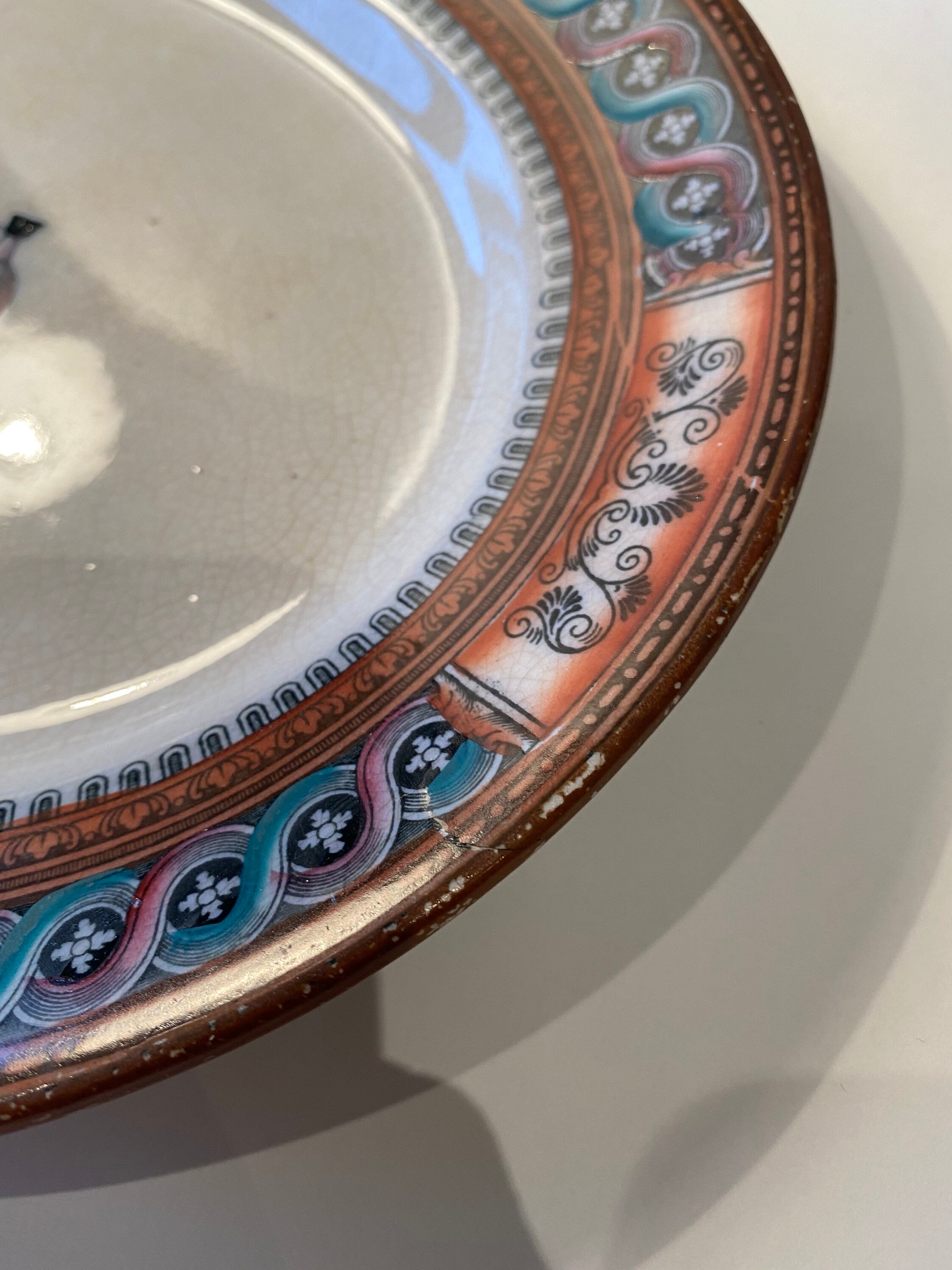 Antique Etruscan Vases Plate C1800 Ceramic Plate Decorative Etsy UK