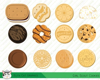 I Love Girl Scout Cookies on dots grosgrain ribbon 1/" x 3 ft