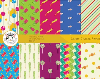 Papel digital Candy