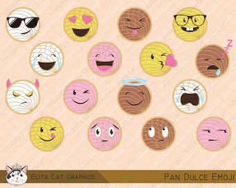 Panderia Pan Dulce Mexicana Emoji Set