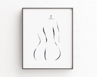 Sexy Nude Big Booty | Etsy UK