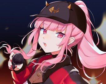 Calliope Mori 11 x 14" Poster