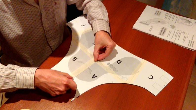 first order stormtrooper foam template