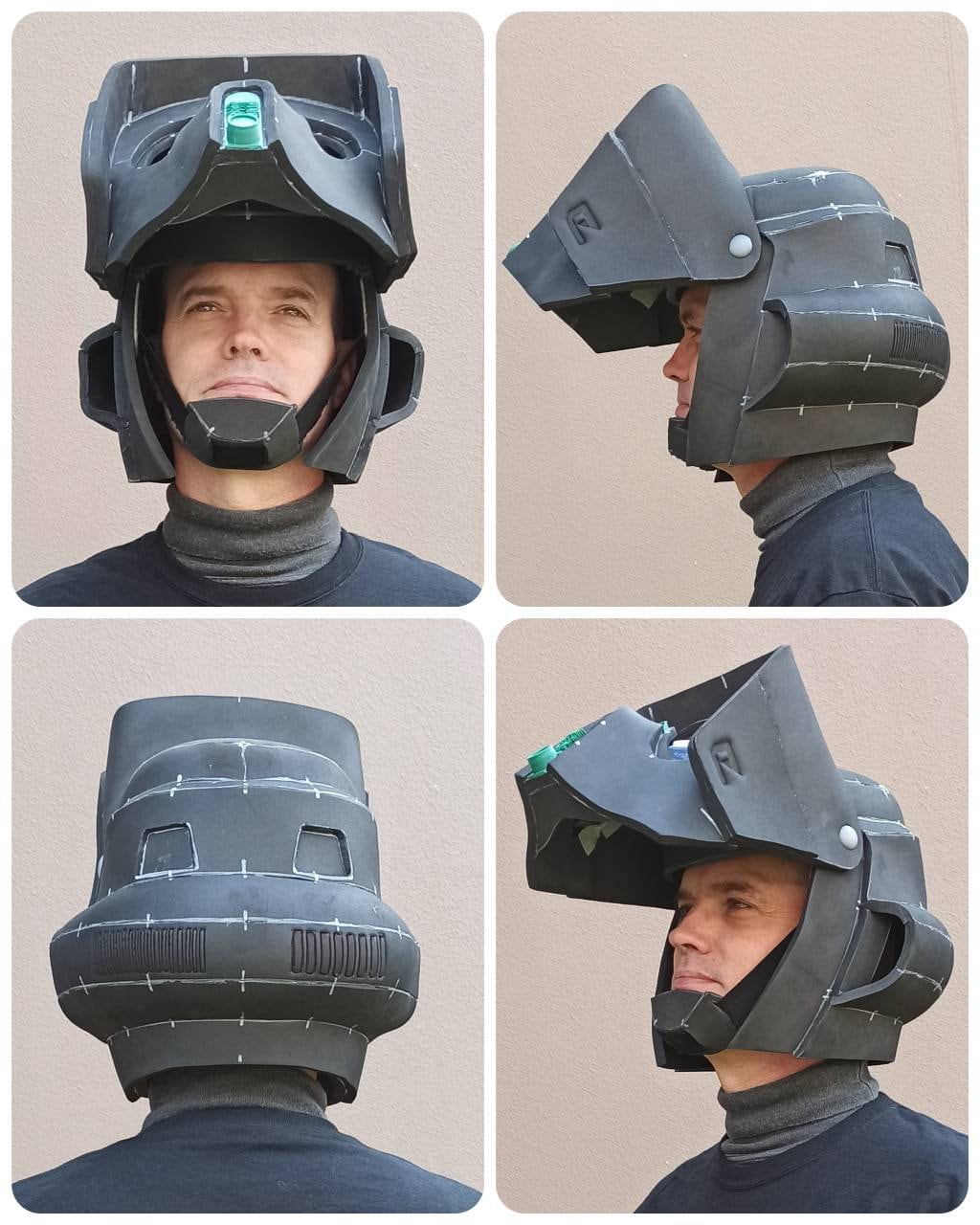 スカウトトルーパーヘルメットフォームテンプレート - Etsy 日本