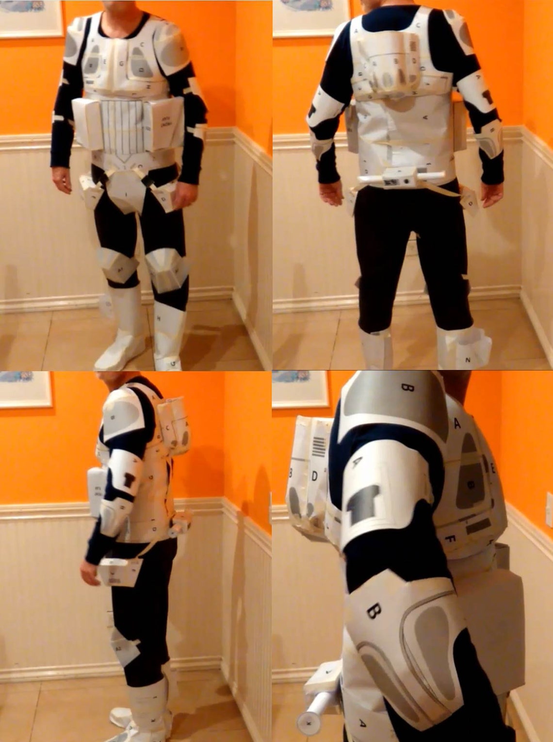 Scout Trooper Armor Foam Templates Cosplay Costume Etsy