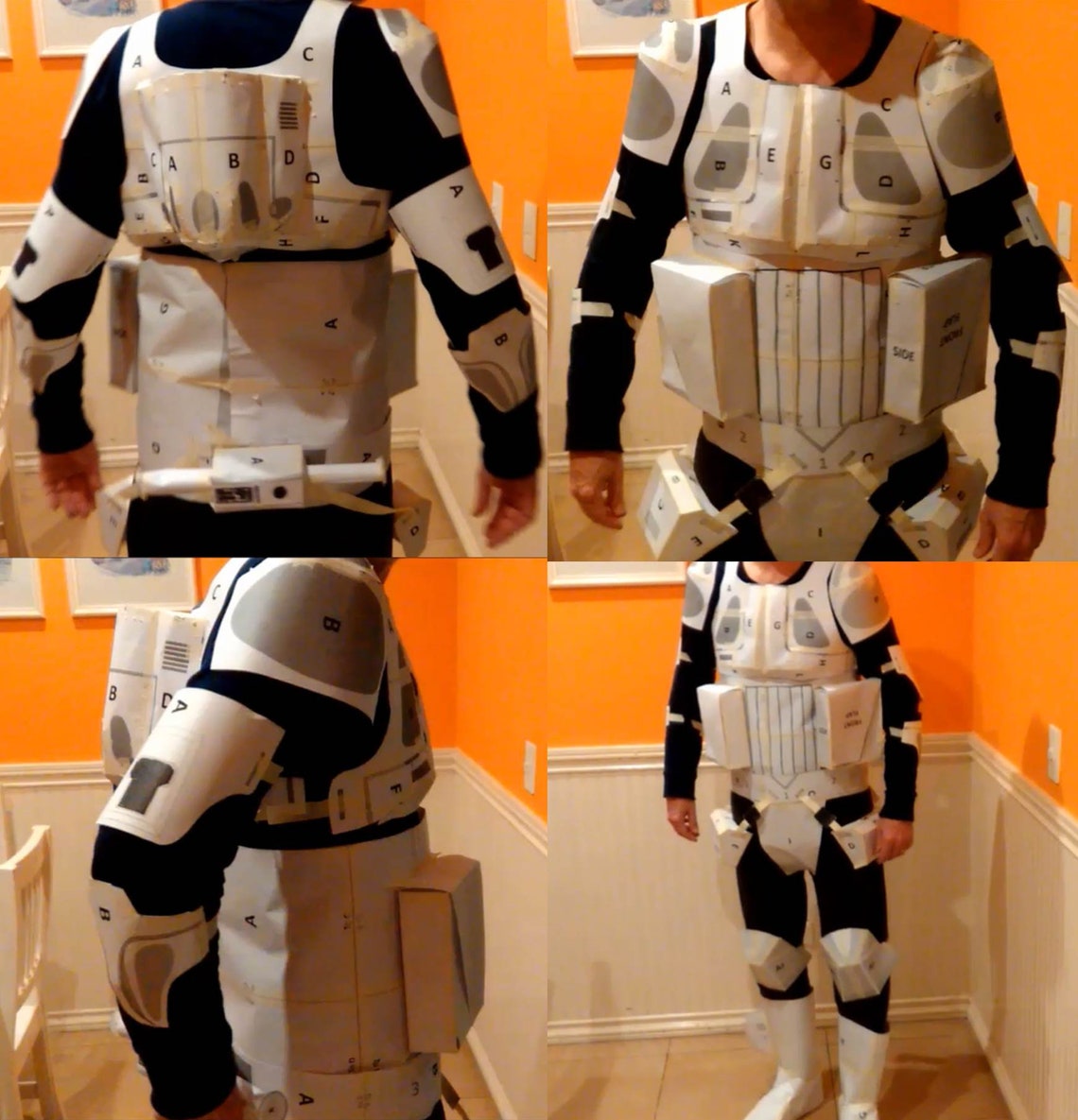 Scout trooper Armor Foam Templates Cosplay Costume | Etsy