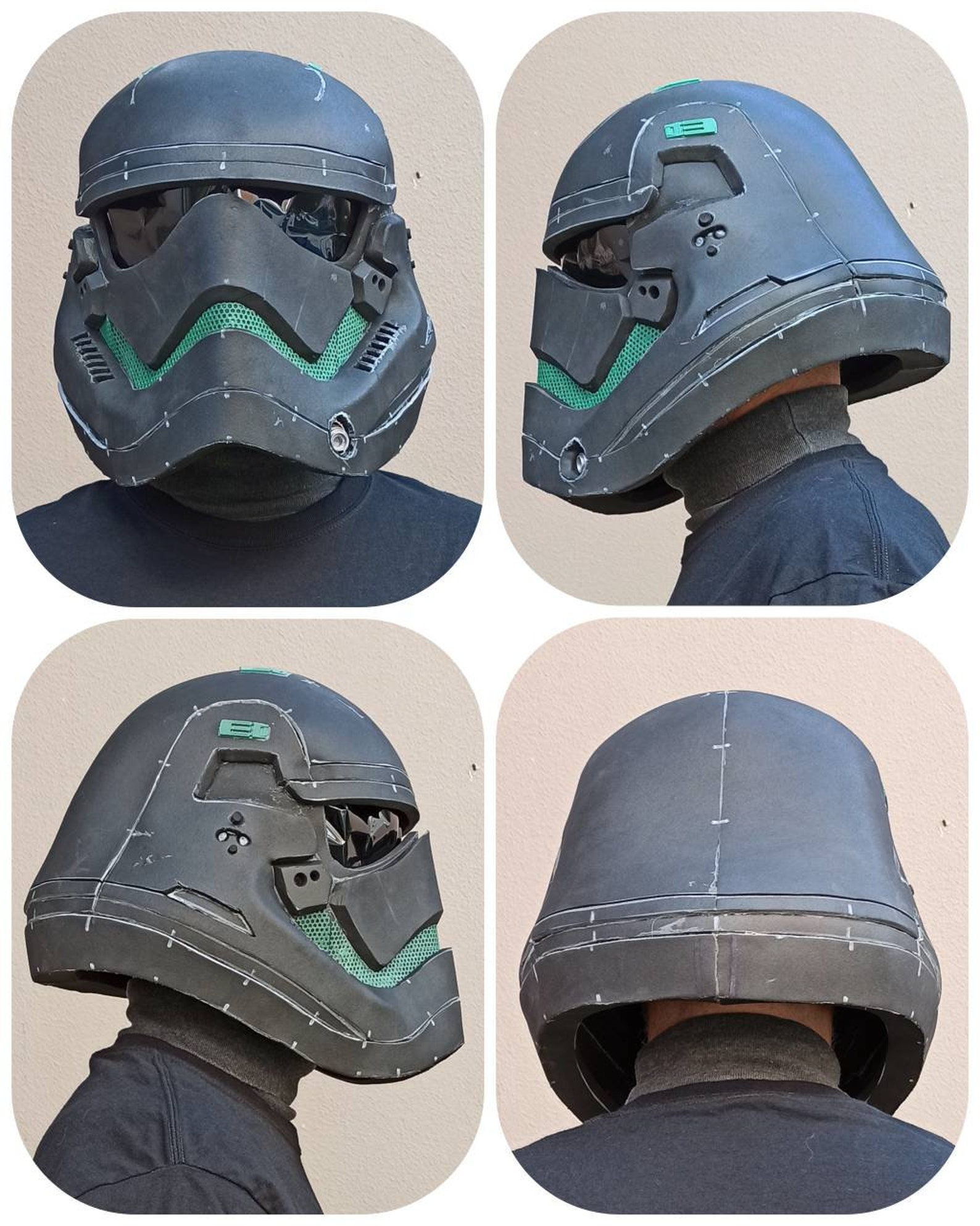 foam stormtrooper helmet template