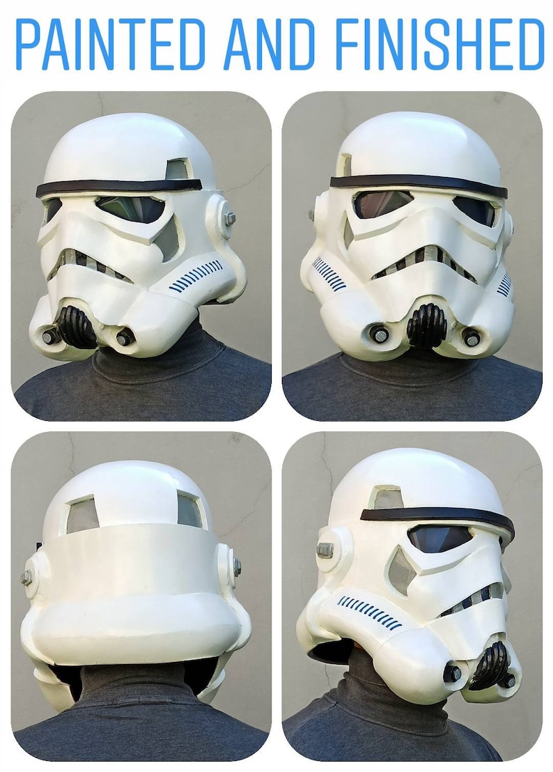 Stormtrooper Helmet Foam Templates - Etsy