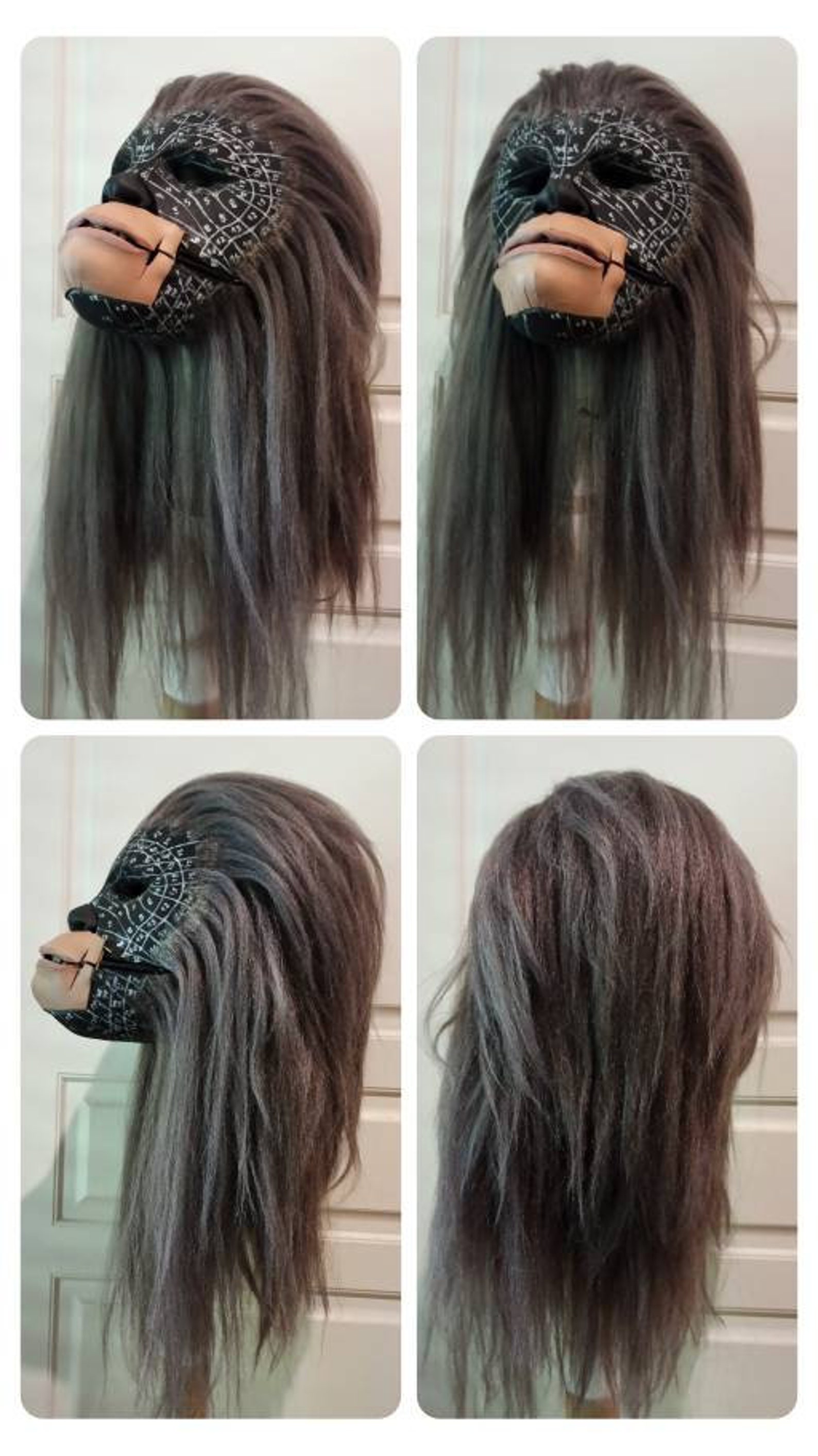 Chewbacca Mask Foam Templates and Hairing - Etsy