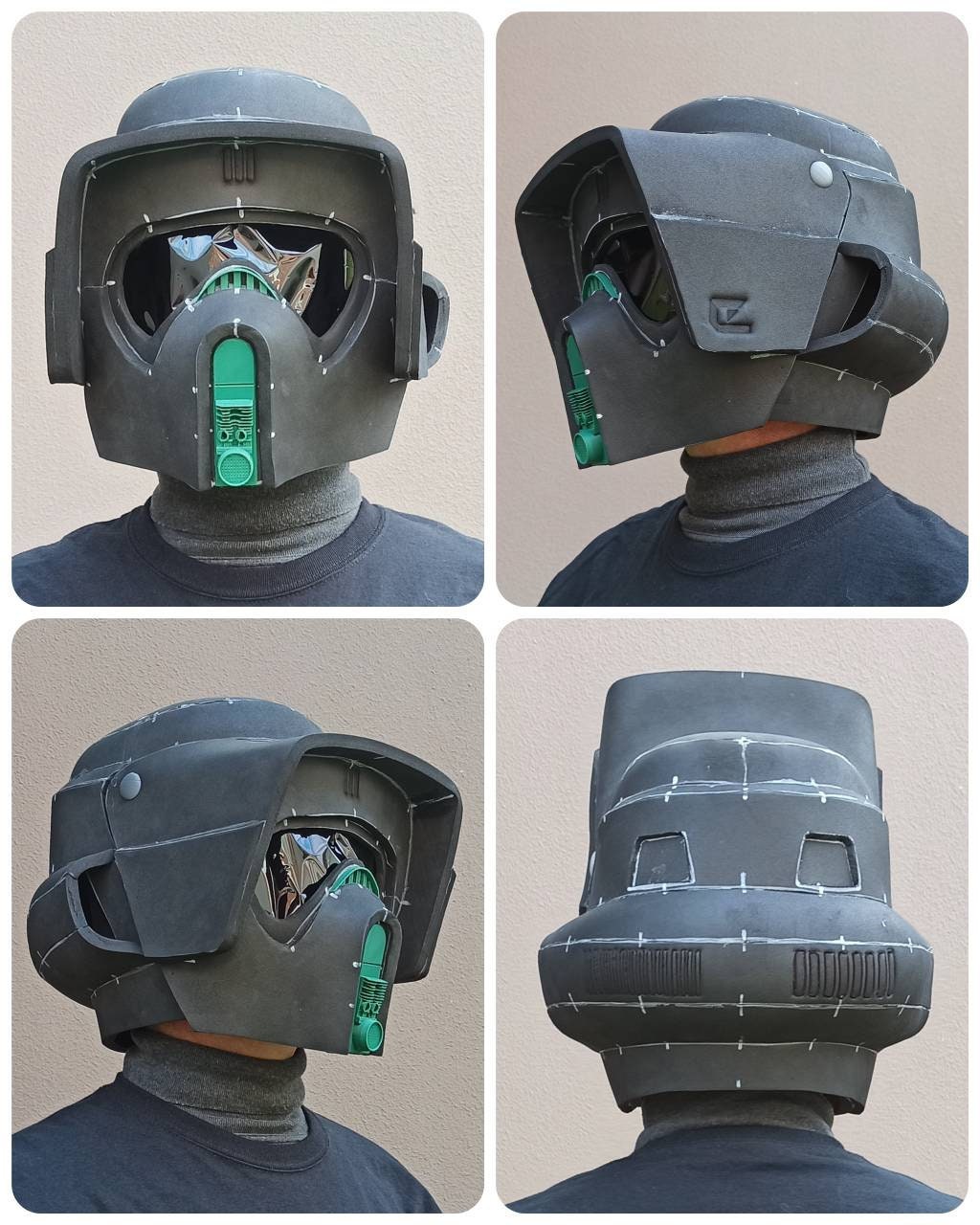 スカウトトルーパーヘルメットフォームテンプレート - Etsy 日本