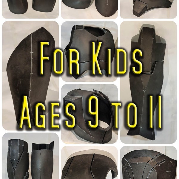 Kids Clonetrooper Armor Foam Templates Cosplay Costume - TCW version