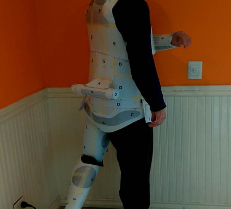 first order stormtrooper foam template