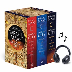 Crescent City fan Inspired Audiobook set of 3 | Fan-Made Chaptered Fantasy Audio Experience