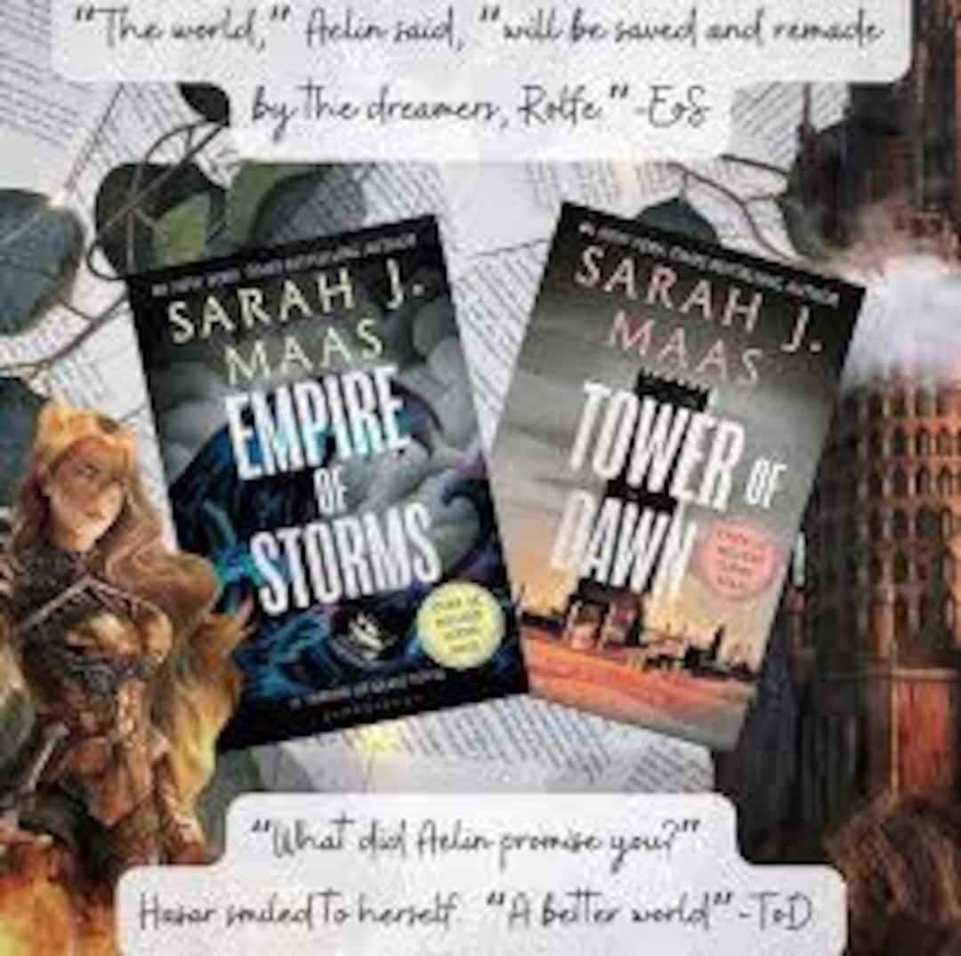 Fan Inspired Tandem Read | Throne of Glass Series | Tower of Dawn