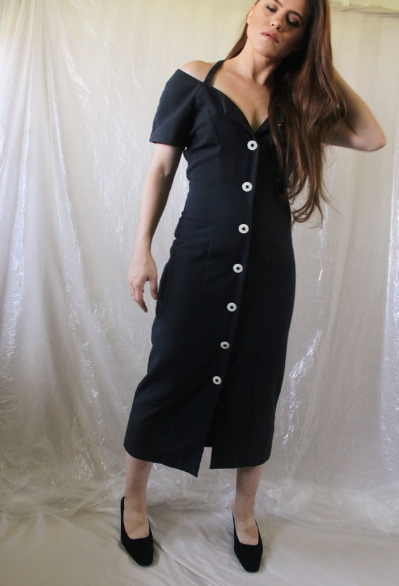 ankle length midi dress