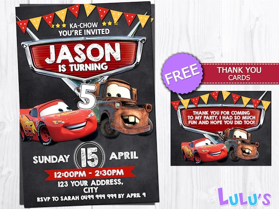 disney cars birthday