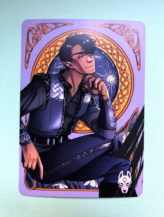 These Hollow Vows A6 Postcard Prints Bash Brie And Finn Etsy 日本