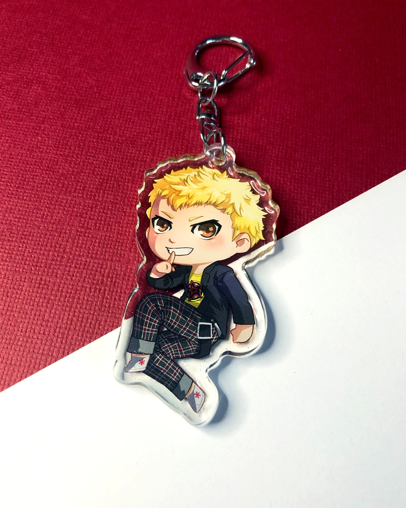 Persona 5 Ryuji Sakamoto Skull Acryllic Charm | Etsy