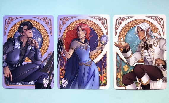 These Hollow Vows A6 Postcard Prints Bash Brie And Finn Etsy 日本