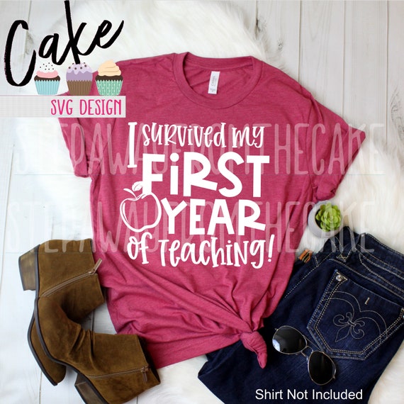 Download Teacher End Of Year Svg Teacher Summer Svg I Survived My Etsy