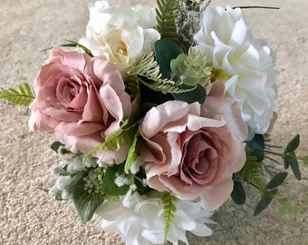 Blush and cream Bridal Bouquet