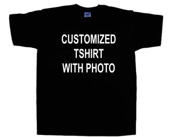 Custom photo shirt Customized tshirt with photo Customized tshirt with picture Customized photo gift Photo shirt Birthday gift Anniversary