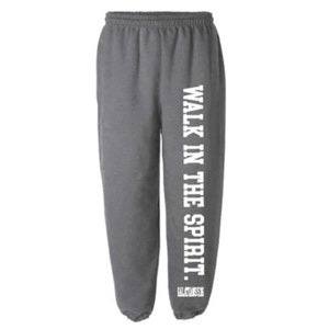 Walk in the spirit sweatpants Faith sweatpants Blessed sweatpants Christian sweatpants Mother&#39;s day gifts for mom gift Father&#39;s day gift