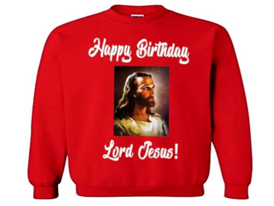 Happy Birthday Jesus Shirt Nativity Shirts Christian Christmas Etsy UK