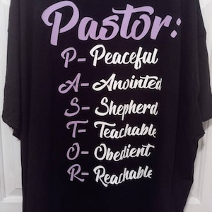 Pastor Shirt Pastor Gift Pastor Appreciation Gift Pastor Tshirt Pastor birthday gift minister gift preacher gift Father&#39;s day gift