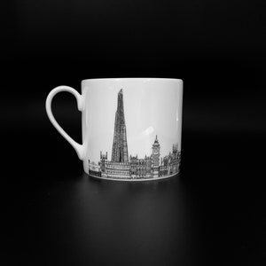 London Skyline fine bone china coffee cup