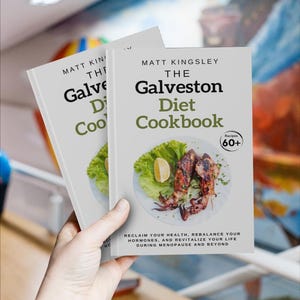 Revitalize your midlife wellness with the “Galveston Diet.” Tailored for women experiencing perimenopause and menopause, this comprehensive book offers a proven, science-driven approach to weight loss, hormone support, and symptom relief. Discover an easy-to-follow anti-inflammatory eating plan, practical intermittent fasting tips, and a variety of flavorful, nutritious recipes designed to boost energy, enhance mood, and help you regain balance—feel your best every day.