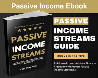 Renda passiva, como ganhar dinheiro online, atividades paralelas