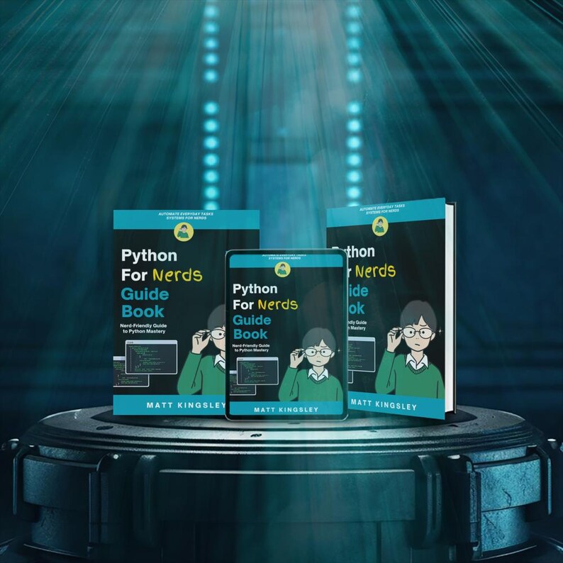 Python For Nerds Guide Book: Beginner Programming Guide, Learn Python Coding, Task Automation, Data Analysis, Real-World Projects afbeelding 7
