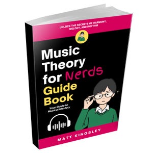Guía de teoría musical para nerds: guía de teoría musical, libro de teoría musical para principiantes, teoría musical para compositores, aprenda teoría musical fácilmente