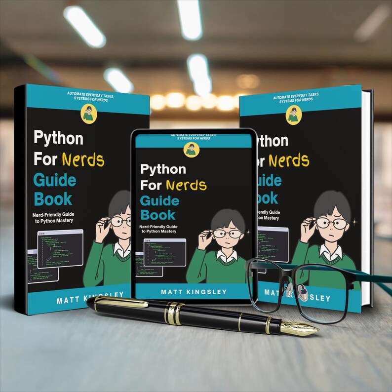 Python For Nerds Guide Book: Beginner Programming Guide, Learn Python Coding, Task Automation, Data Analysis, Real-World Projects afbeelding 6