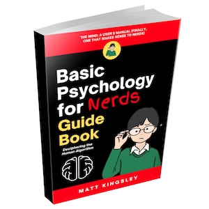 Basic Psychology for Nerds Guide Book: Psychology for Beginners,Basic Psychology Guide,Psychology Workbook,Homeschool Psychology