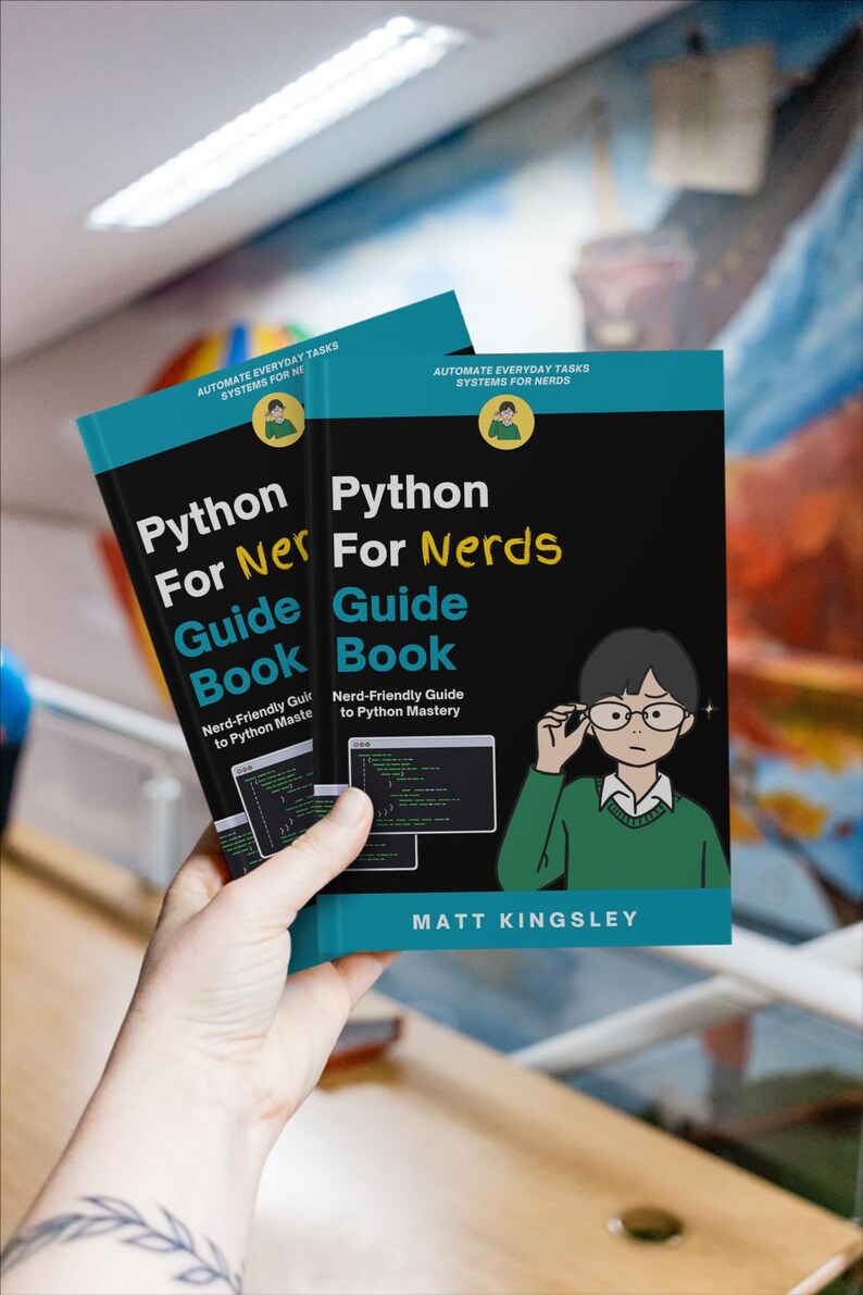Python For Nerds Guide Book: Beginner Programming Guide, Learn Python Coding, Task Automation, Data Analysis, Real-World Projects afbeelding 8