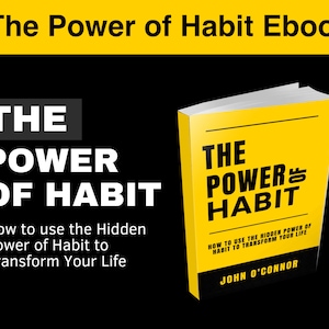 The Power Of Habit: Habit Tracker,Habit Journal,Self Improvement,Personal Development,Goal Setting, Productivity,Motivation