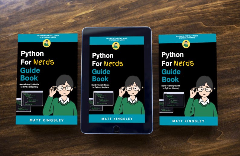 Python For Nerds Guide Book: Beginner Programming Guide, Learn Python Coding, Task Automation, Data Analysis, Real-World Projects afbeelding 3