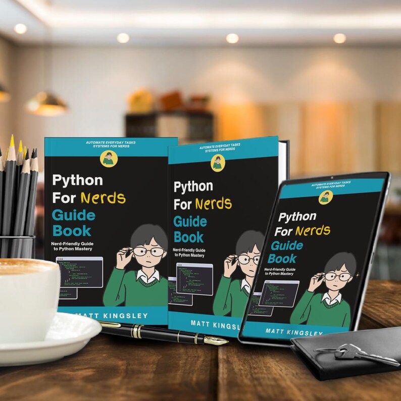 Python For Nerds Guide Book: Beginner Programming Guide, Learn Python Coding, Task Automation, Data Analysis, Real-World Projects afbeelding 5
