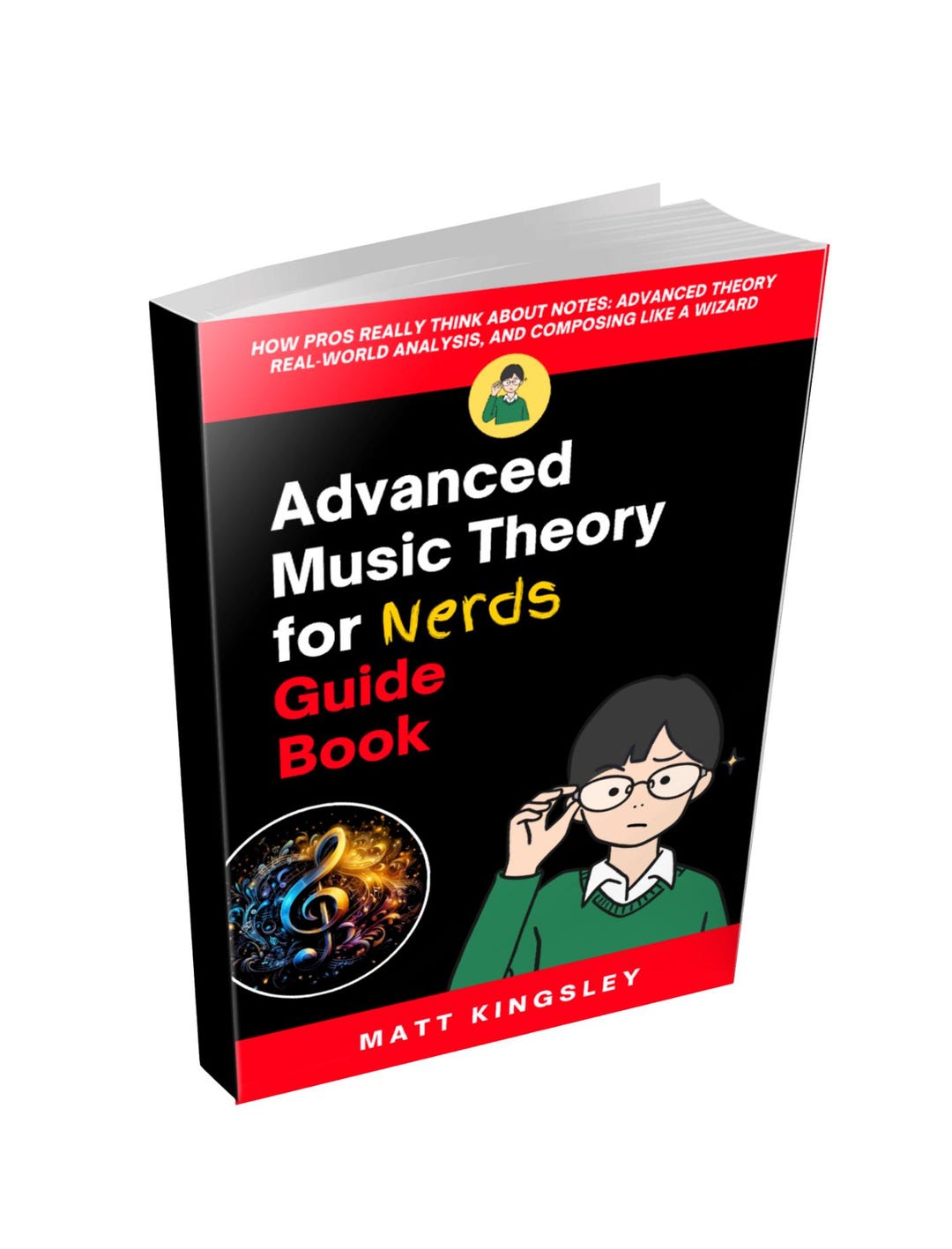 Advanced Music Theory for Nerds Guide Book: Music Theory, Beginner ...