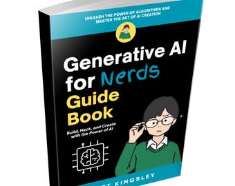 Generative AI For Nerds Guide Book: Generative AI, ai coding, deep learning, machine learning,ai tutorial, AI guide, artificial intelligence