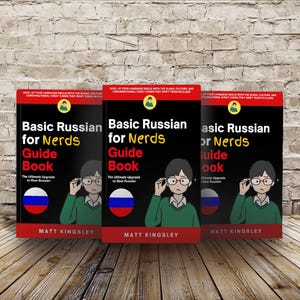 Basic Russisch für Nerds Ratgeber: Russisch, Sprachenlernen, Russisch lernen, Russisch für Anfänger, Russisches Lehrbuch, Russischer Lernführer